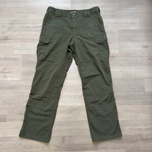 5.11 Stryke Straight Fit Icon Cargo Pants Ripstop Ranger Green Mens 34x32